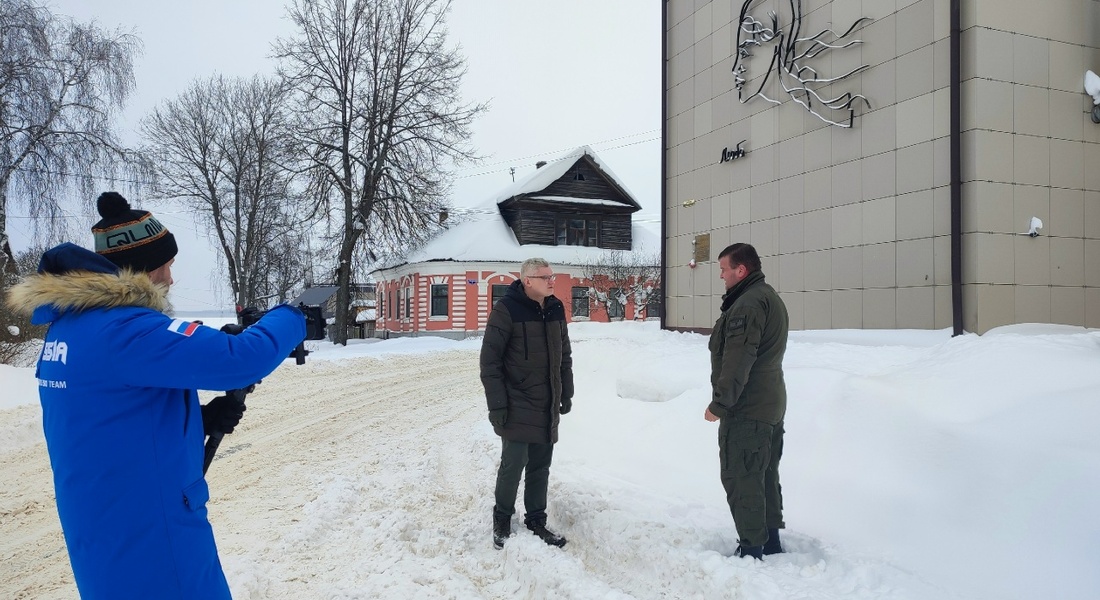 «Арсенал» о партизанах: съёмки в Осташковском краеведческом музее «Арсенал» о партизанах: съёмки в Осташковском краеведческом музее