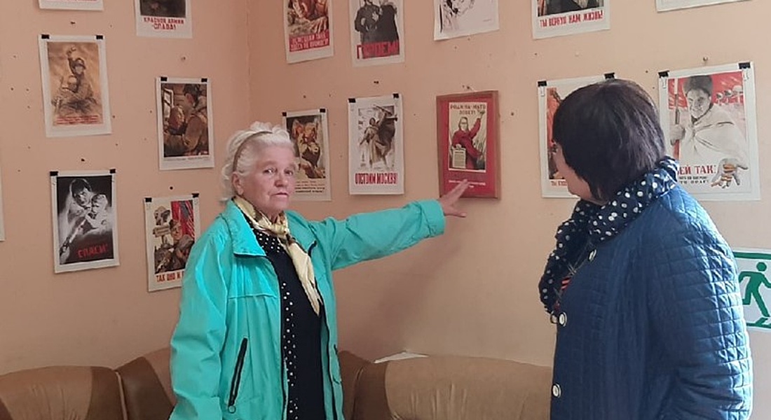 Выставка военных плакатов «За нашу победу!» Выставка военных плакатов «За нашу победу!»
