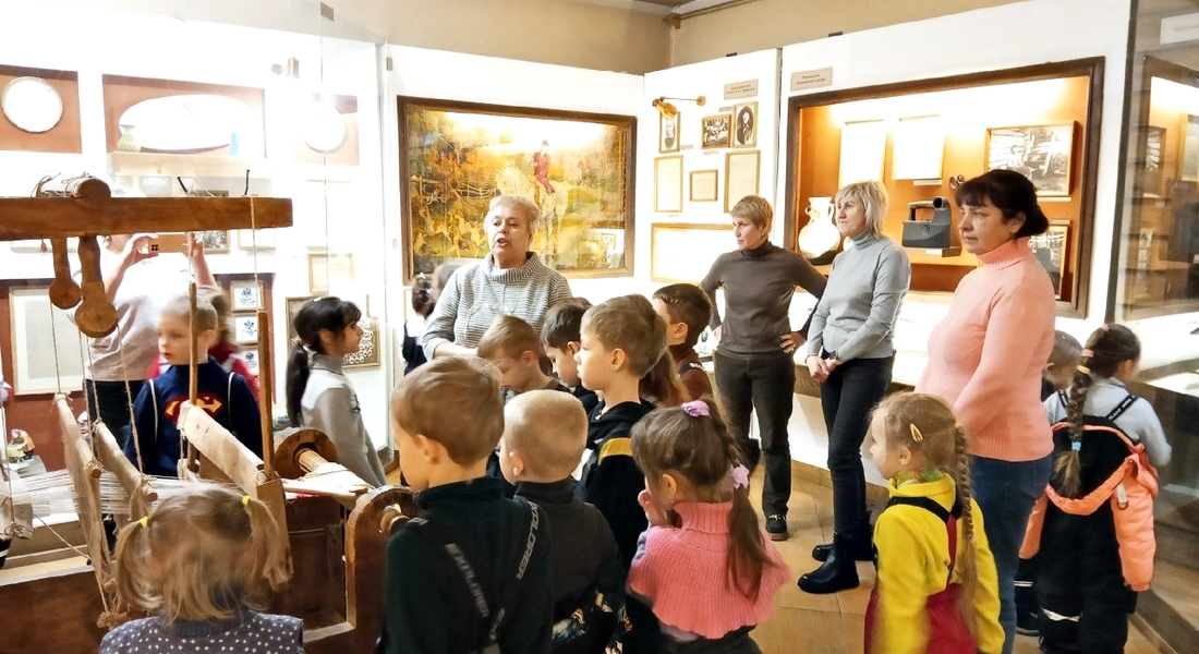 Увлеченные дошколята в Конаковском краеведческом музее
