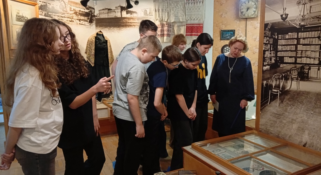 «На каникулах – в музей!»: кашинские школьники посетили краеведческий музей 