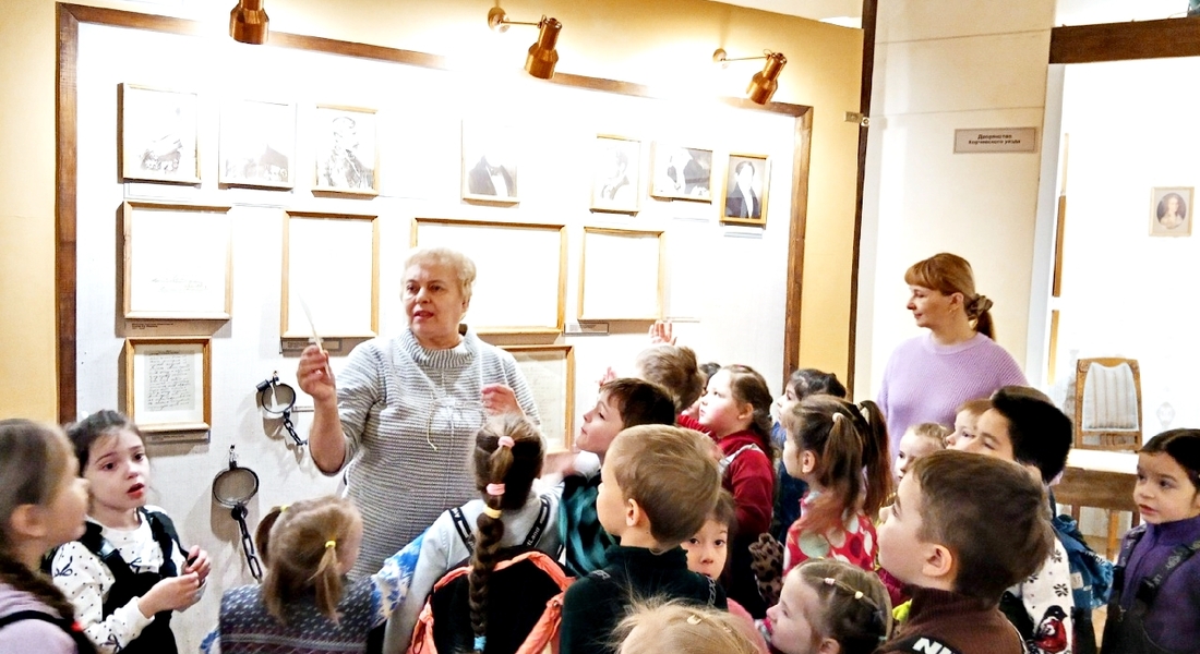 Увлеченные дошколята в Конаковском краеведческом музее