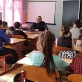 «На родине М. И. Калинина»: в д. Верхняя Троица прошла лекция для учеников школы