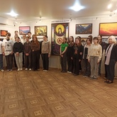 Ржевские школьники на выставке «Зов о мире и культуре»