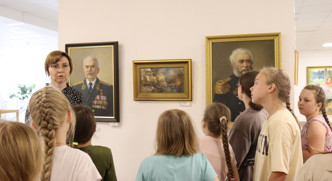 «Морской бой» в Вышневолоцком краеведческом музее им. Г. Г. Монаховой