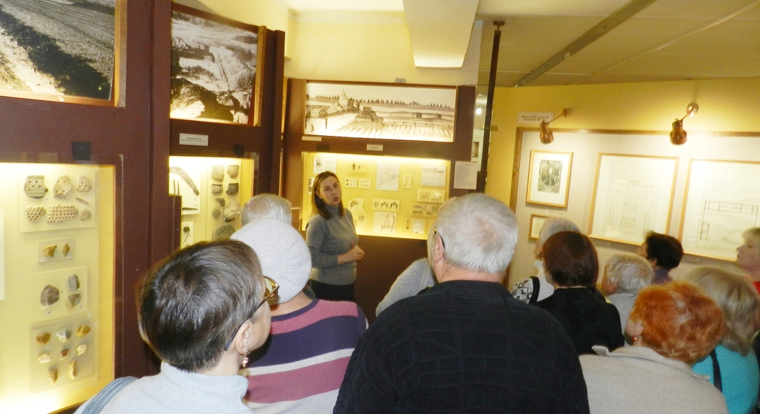 Музей посетили активисты досугового клуба «Второе дыхание»
