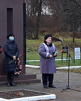 Митинг на Поле памяти Митинг на Поле памяти