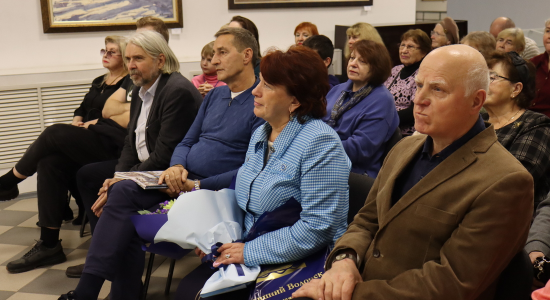 Открытие выставки живописи Евгения Викторовича Ромашко