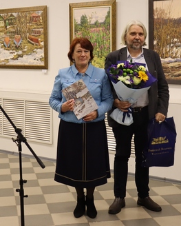 Открытие выставки живописи Евгения Викторовича Ромашко