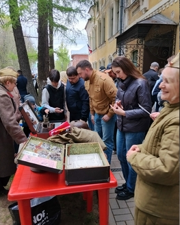 Осташковский краеведческий музей принял участие в городских мероприятиях, посвященных Дню Победы Осташковский краеведческий музей принял участие в городских мероприятиях, посвященных Дню Победы