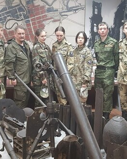 Поисковики посетили Бельский краеведческий музей