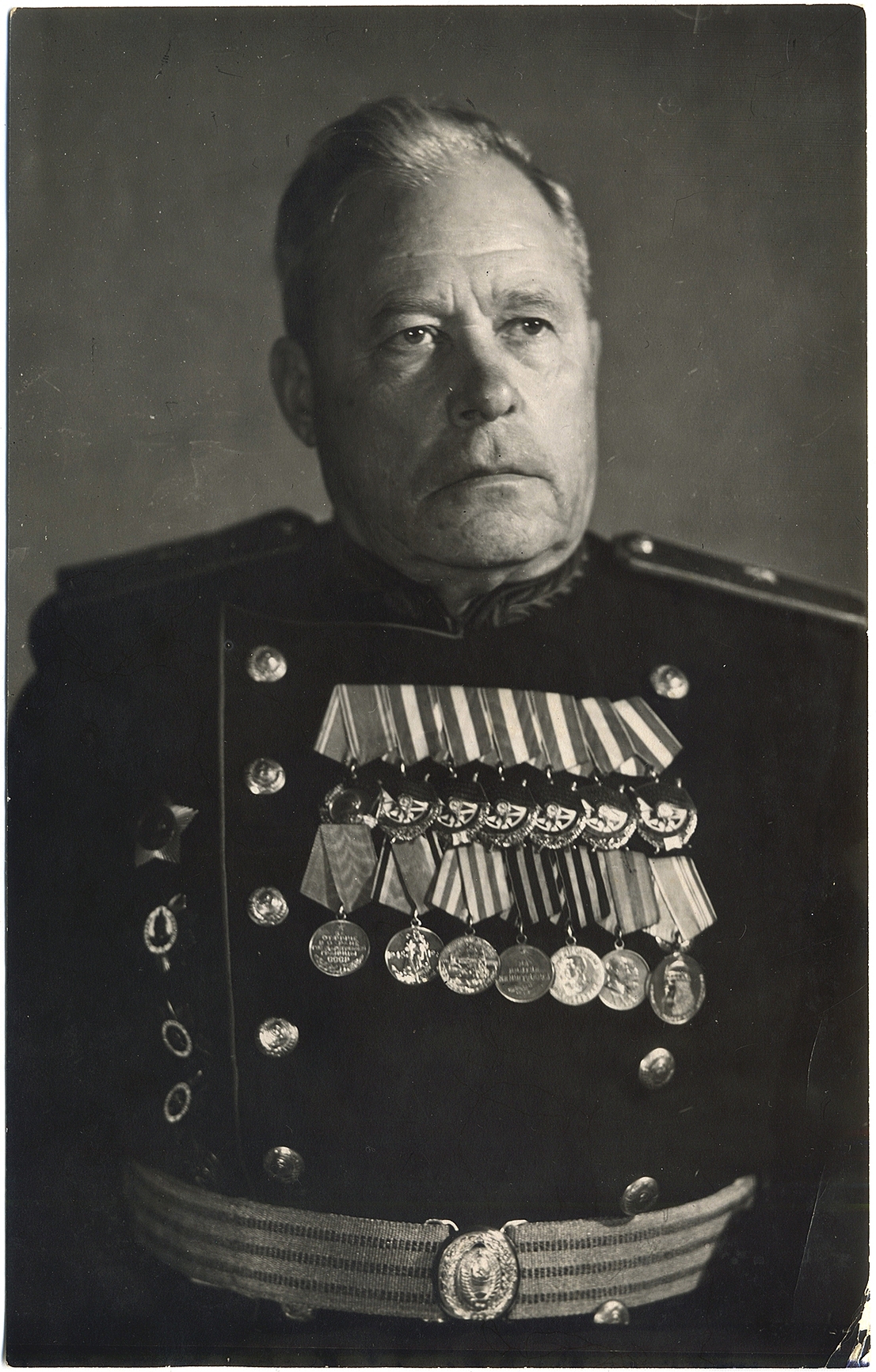 Портрет Далматова Василия Никитича, генерал-майора, первого командующего 31-й Армии