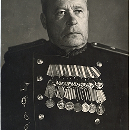 Портрет Далматова Василия Никитича, генерал-майора, первого командующего 31-й Армии
