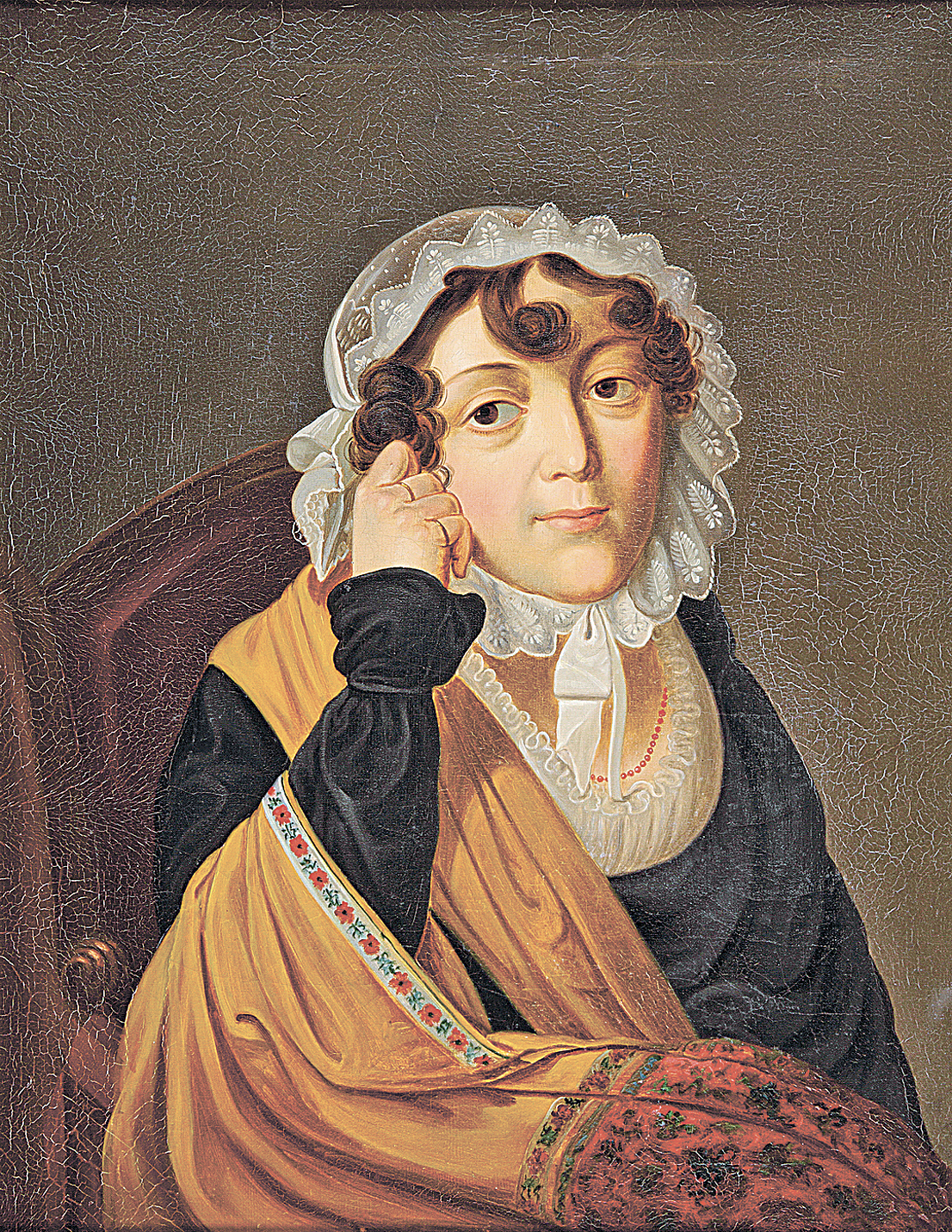 Портрет Куракиной Екатерины Дмитриевны (1761-1841), урожденной Измайловой. 