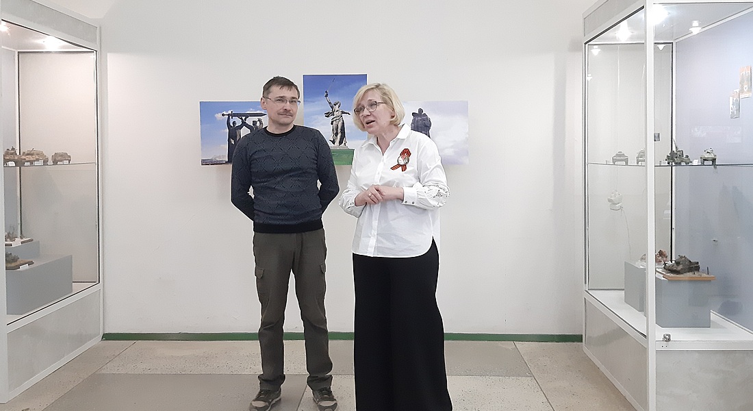Открытие выставки военно-исторической миниатюры Андрея Клища «Музей на полке»