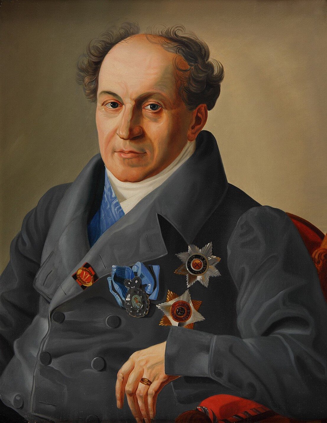 Портрет князя Александра Николаевича Голицына (1773-1844 ).