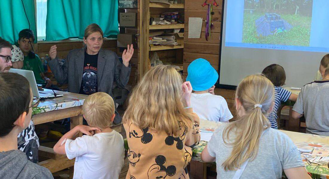 Музей партизанской славы встретился с «Медвежатами» Музей партизанской славы встретился с «Медвежатами»
