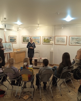 В Ржевском краеведческом музее прошла творческая встреча с художницей Светланой Юрьевной Азаренковой