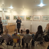 В Ржевском краеведческом музее прошла творческая встреча с художницей Светланой Юрьевной Азаренковой