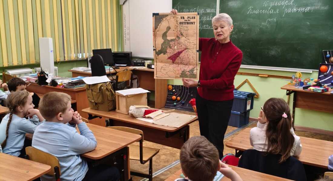«В пламене войны» - важное музейное занятие