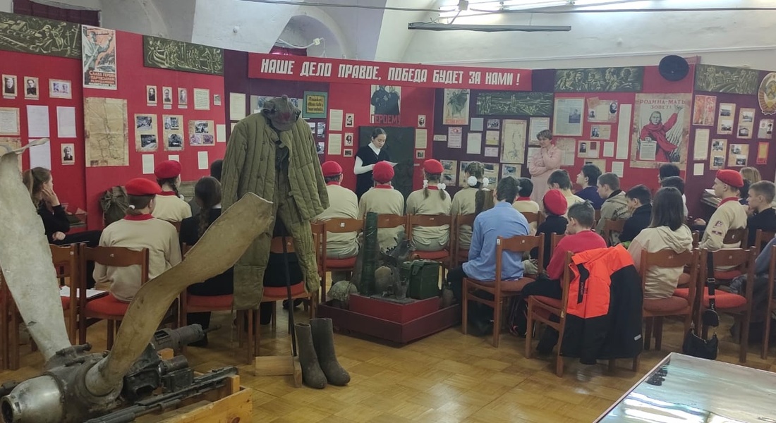 В музее прошел круглый стол "Юные герои Великой Отечественной"