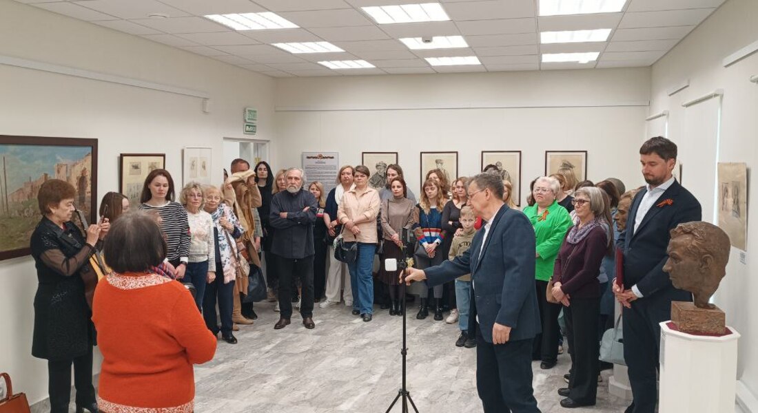 Открылась выставка "Образы памяти. Великая Отечественная война в изобразительном искусстве" в Музее М.Е. Салтыкова-Щедрина Открылась выставка "Образы памяти. Великая Отечественная война в изобразительном искусстве" в Музее М.Е. Салтыкова-Щедрина