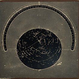 Карта бортовая звездного неба (БКН II) Бурдаева М. Н. 