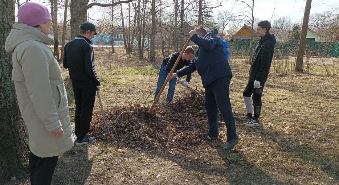Субботники в филиалах Тверского государственного объединённого музея