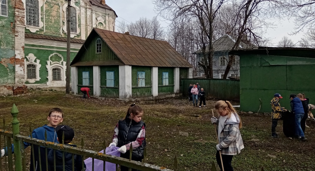 Субботники в филиалах Тверского государственного объединённого музея