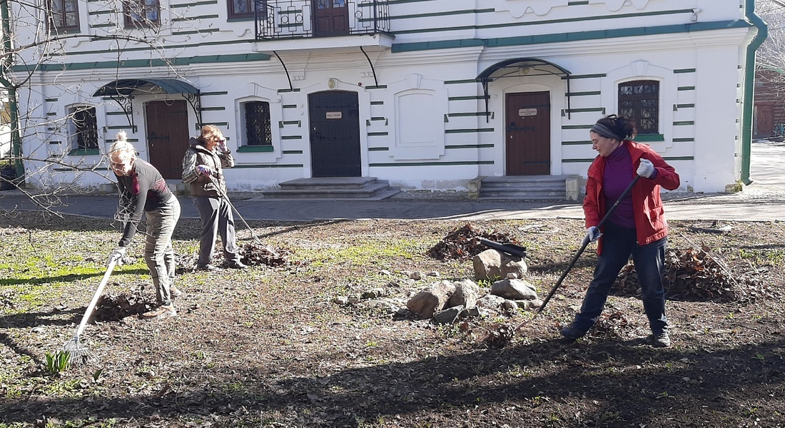 Субботники в филиалах Тверского государственного объединённого музея