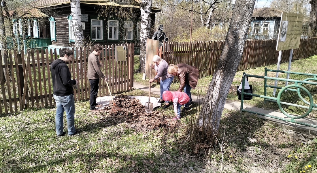 Субботники в филиалах Тверского государственного объединённого музея