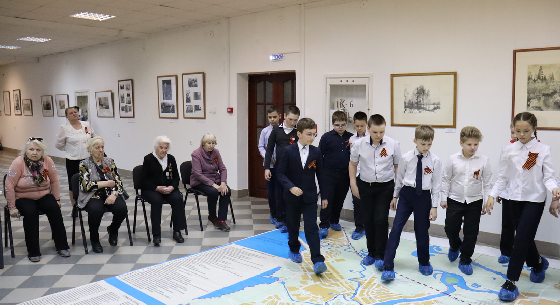 В Вышневолоцком краеведческом музее им. Г. Г. Монаховой прошло мероприятие «Моё детство – война»