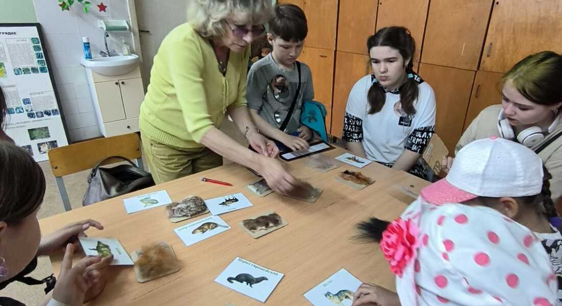 Сотрудники отдела природы провели мероприятия ко Дню юнната