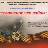 Выставка «Тревожное эхо войны» Выставка «Тревожное эхо войны»