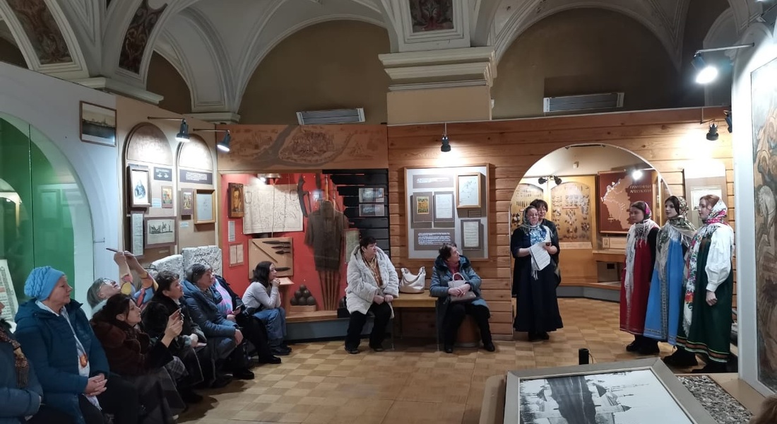 В Калязинском краеведческом музее им. И.Ф. Никольского прошло мероприятие под названием "Рождественские встречи" 