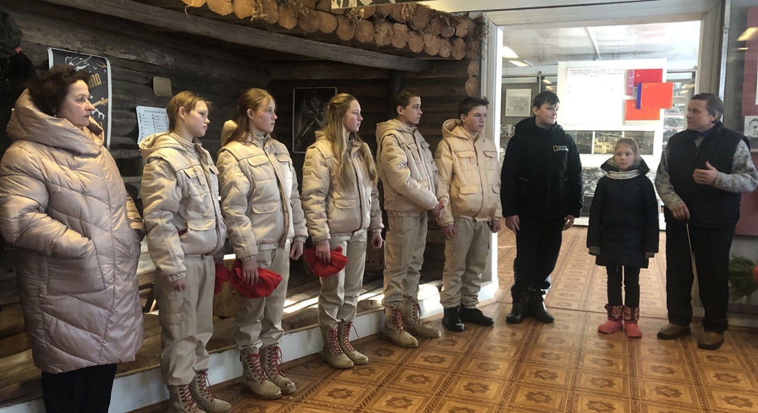 В Музее партизанской славы в деревне Пожня для школьников прошли экскурсии В Музее партизанской славы в деревне Пожня для школьников прошли экскурсии