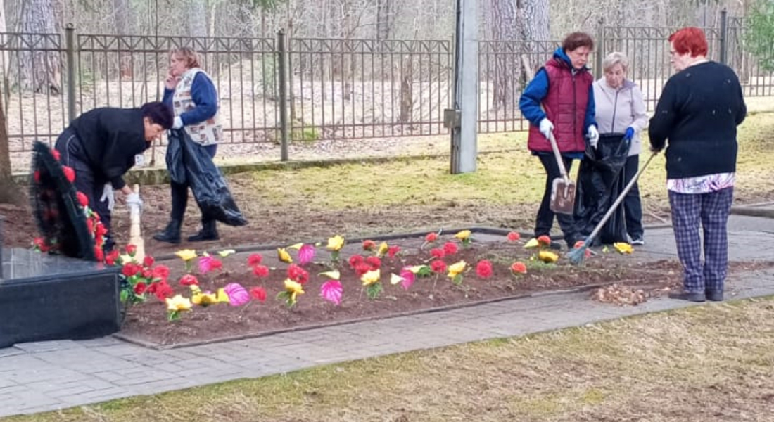 В Музее Калининского фронта прошел субботник