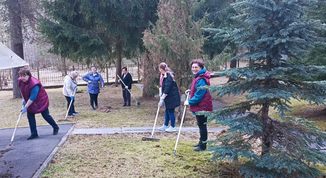 В Музее Калининского фронта прошел субботник