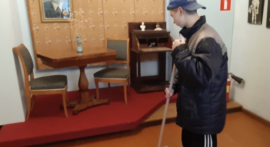 В Музее С.Я. Лемешева прошел субботник