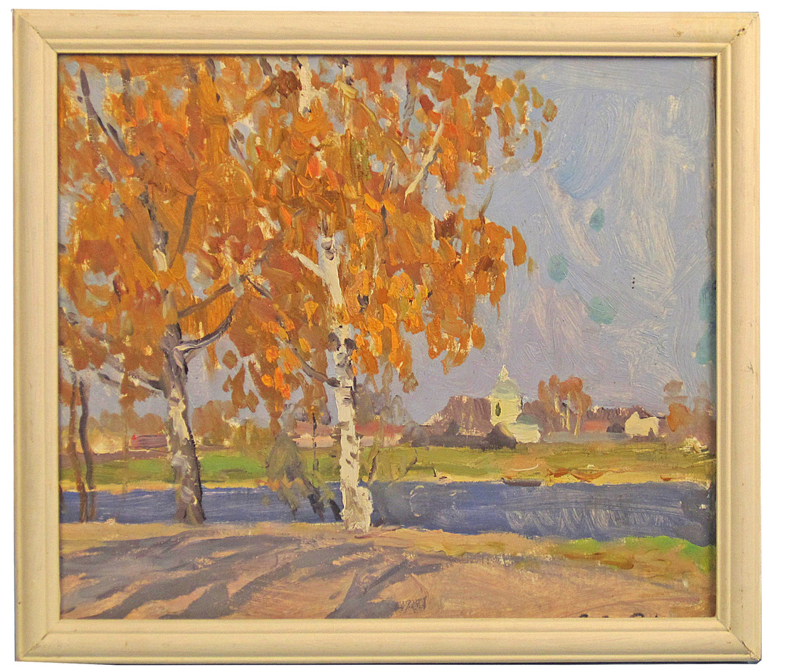 Живопись. «Осенний берег».