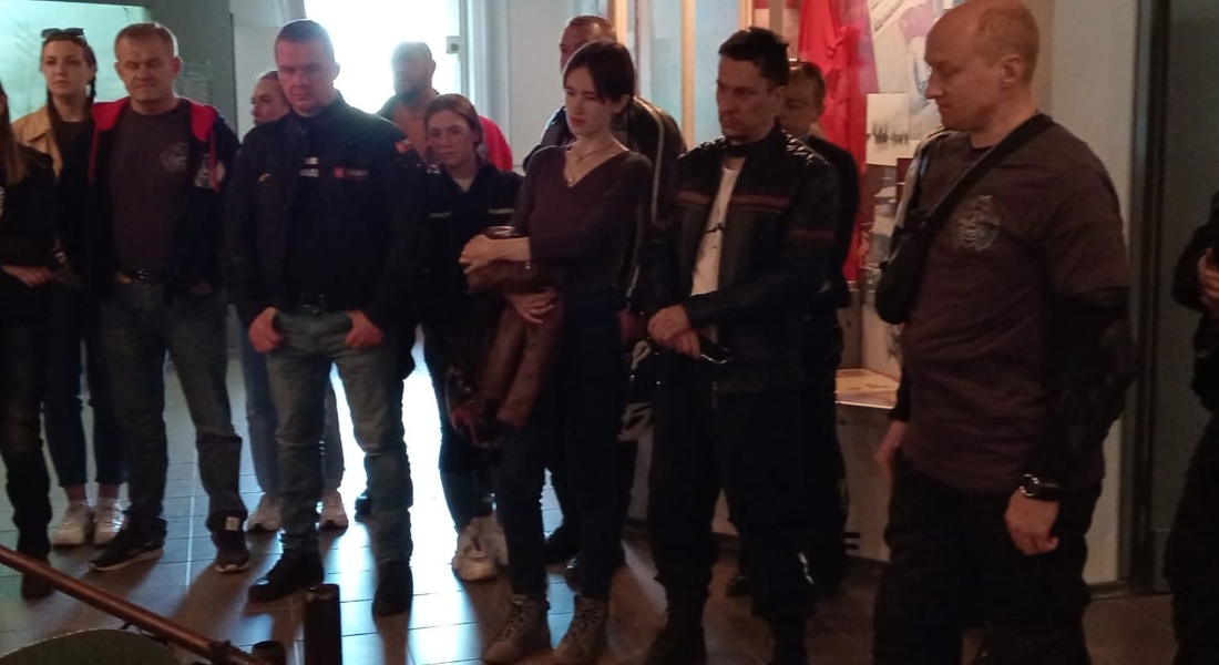 В Музее Калининского фронта встречали мотопробег В Музее Калининского фронта встречали мотопробег