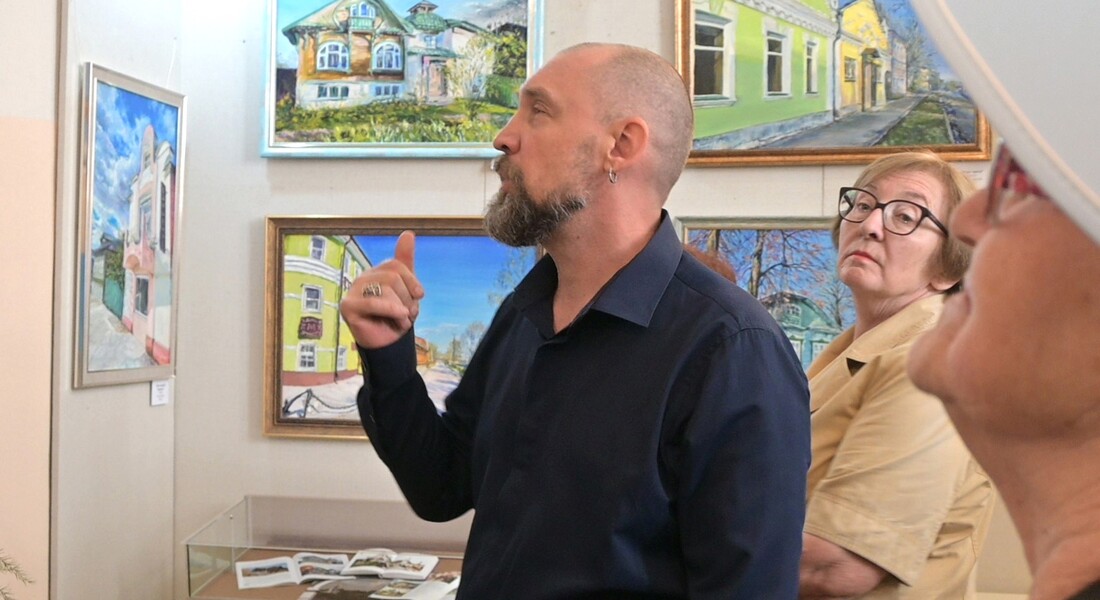 Открытие выставки «Кимрский модерн» Открытие выставки «Кимрский модерн»