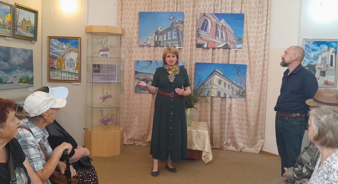 Открытие выставки «Кимрский модерн» Открытие выставки «Кимрский модерн»