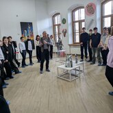 Школьники на выставке «Все Звёзды»