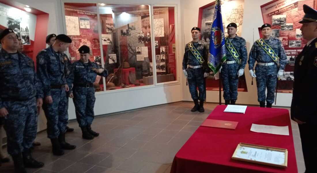 Тверские судебные приставы приняли присягу в Музее Калининского фронта Тверские судебные приставы приняли присягу в Музее Калининского фронта