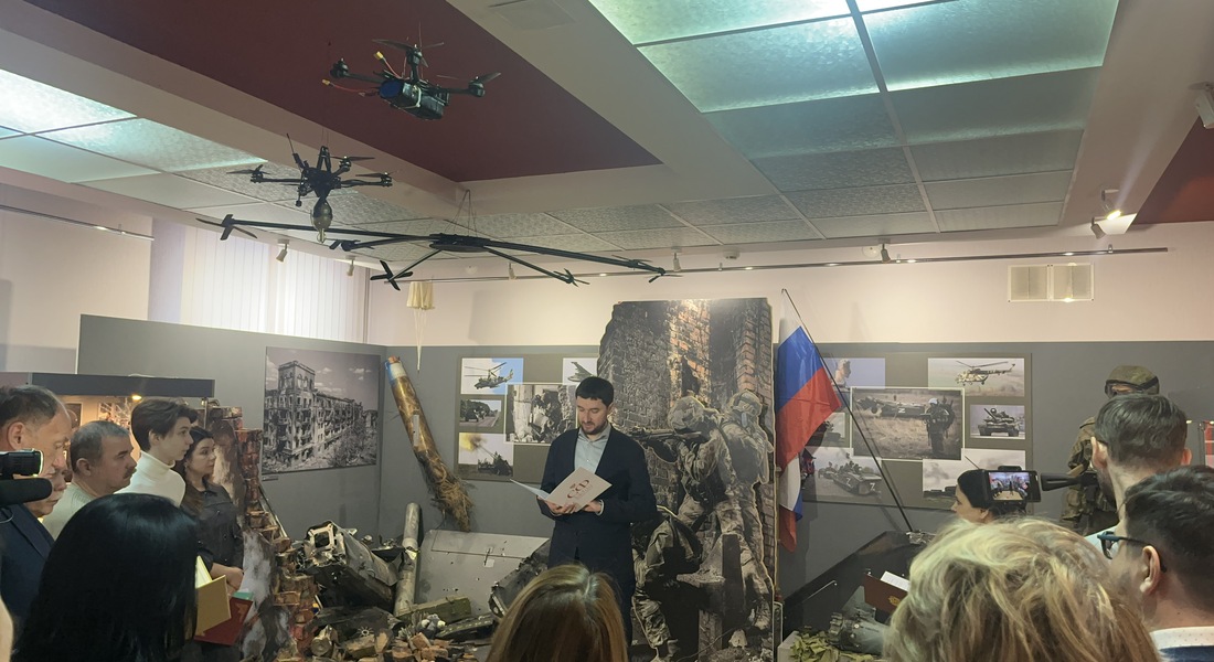 Открылась выставка «Zа Мир! Zа Правду! Zа Победу!»