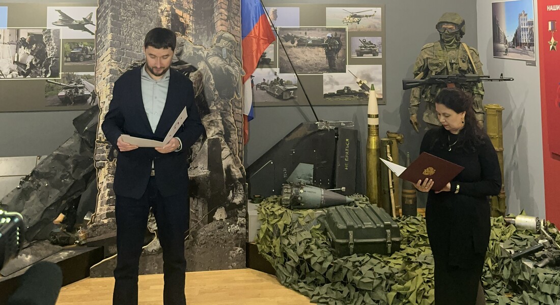 Открылась выставка «Zа Мир! Zа Правду! Zа Победу!»