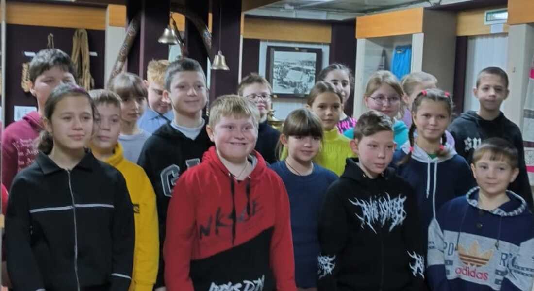 Гости из Сандово в Весьегонском краеведческом музее им. А.А.Виноградова