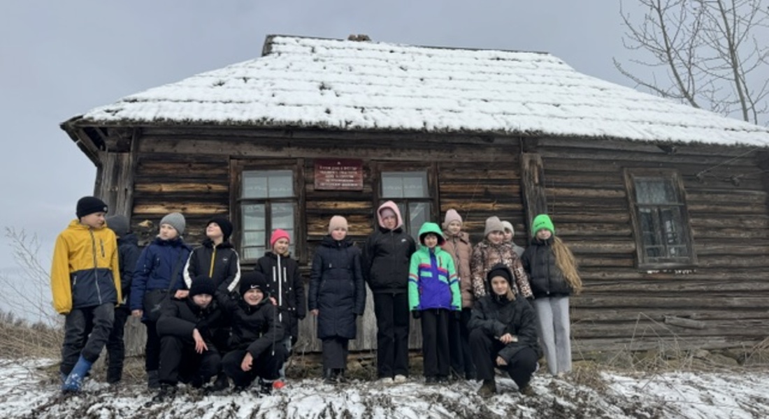 Мероприятие ко Дню освобождения узников фашистских концлагерей для школьников в д.Пожня