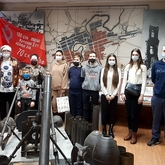 Волонтеры на экскурсии в Бельском краеведческом музее