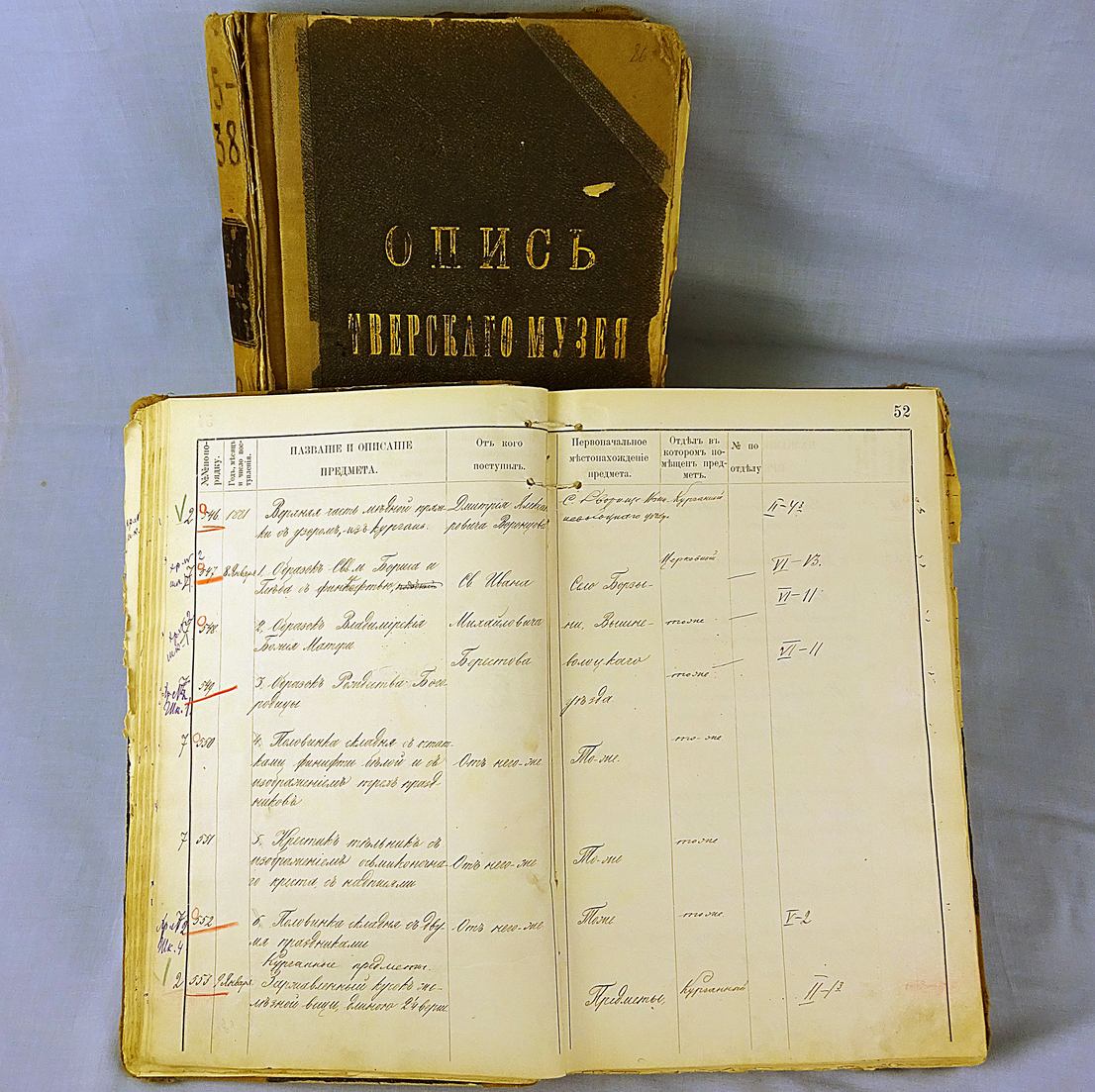 Книга поступлений Тверского музея (№№ 1-2014) за 1870–1883 гг. Книга поступлений Тверского музея (№№ 1-2014) за 1870–1883 гг.